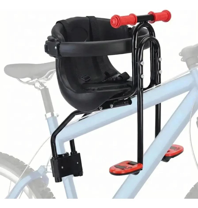 SILLA FRONTAL UNIVERSAL DELANTERA PARA BICICLETA NIÑOS BEBES - 1