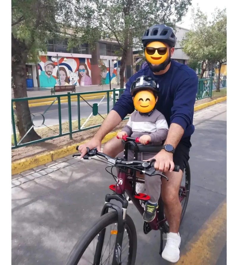 SILLA FRONTAL UNIVERSAL DELANTERA PARA BICICLETA NIÑOS BEBES - 5