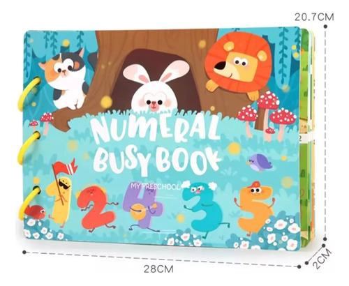 LIBRO SENSORIAL DIDACTICO MONTESSORI CON VELCRO NIÑOS - 5