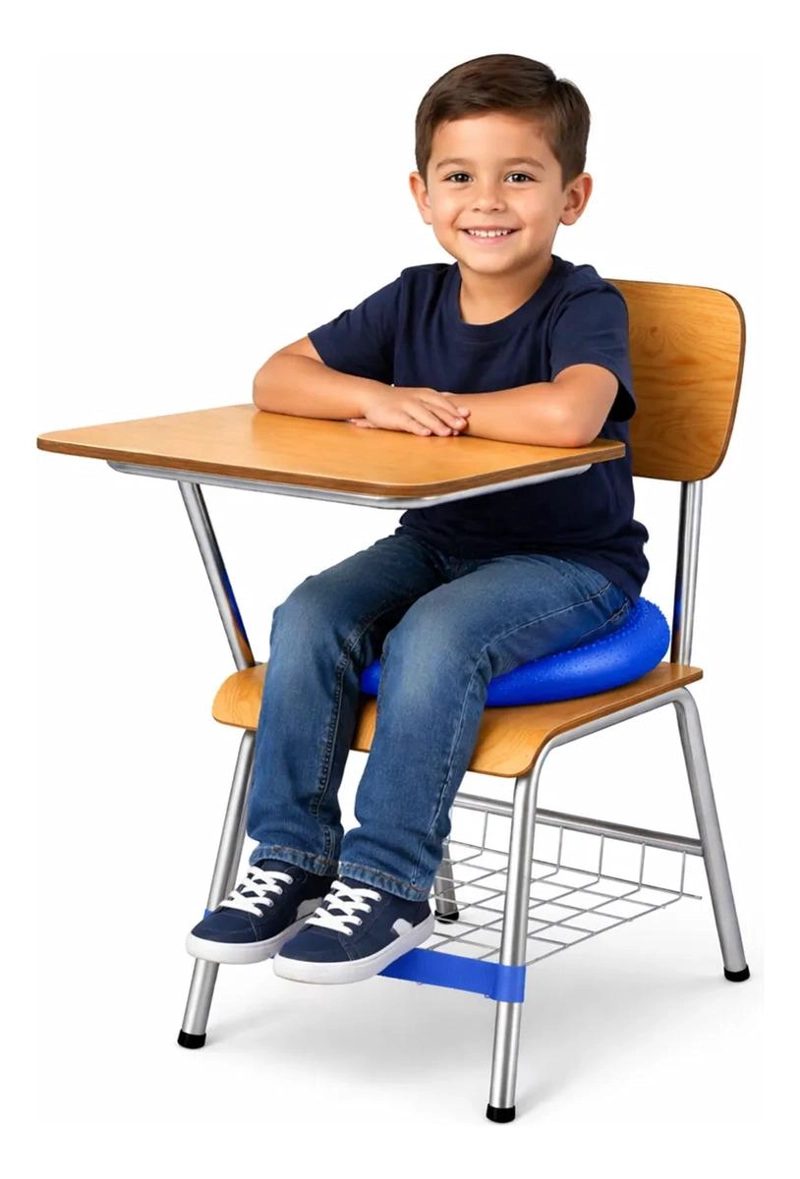 KIT COJIN SENSORIAL AZUL SET 5 BANDAS, REGULACION AUTISMO TDAH - 2