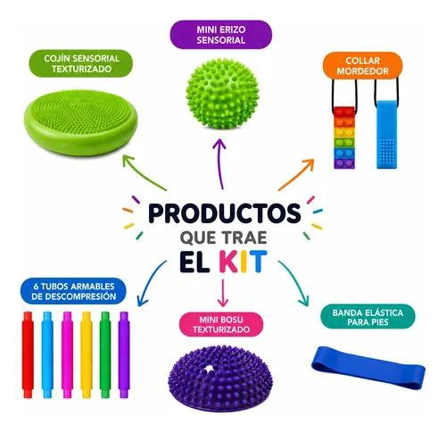 PACK SENSORIAL FUCSIA AUTISMO, TDAH, ANTIESTRES, NIÑOS Y ADULTOS - 2