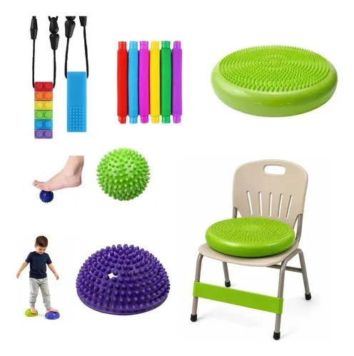 PACK SENSORIAL VERDE AUTISMO, TDAH, ANTIESTRES, NIÑOS Y ADULTOS - 1
