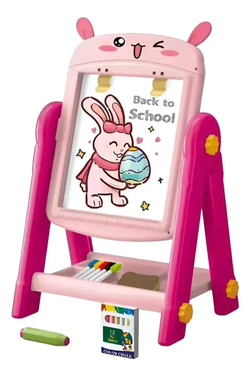 PIZARRA ATRIL INFANTIL DISEÑO CON TIZAS Y BORRADOR - 6