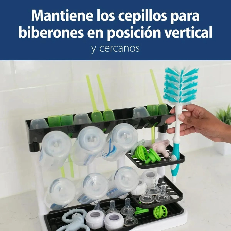 ESCURRIDOR RACK UNIVERSAL PARA MAMADERAS DR. BROWN'S - 4