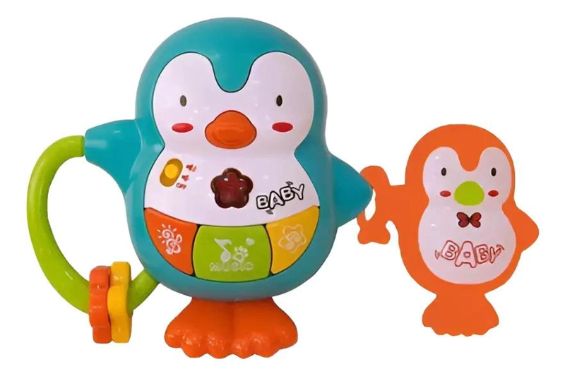 SONAJERO MUSICAL BEBE MUSICAL CON LUZ Y SONIDOS GAV IMPORT - 1