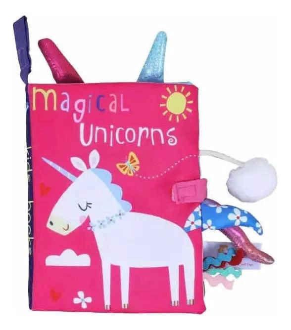 LIBRO SENSORIAL ESTIMULACION BEBE NIÑO JUGUETE SONAJERO - 4