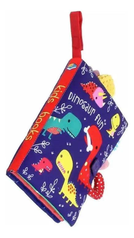 LIBRO SENSORIAL ESTIMULACION BEBE NIÑO JUGUETE SONAJERO - 5