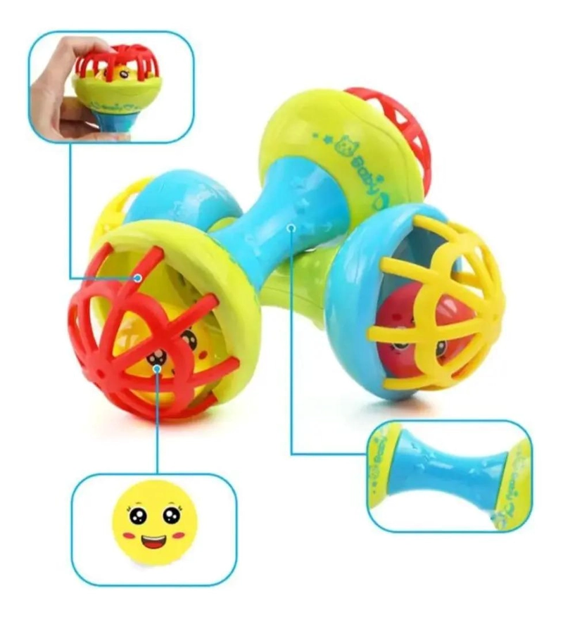 BASTON SONAJERO  MORDEDOR SENSORIAL BEBE - 2