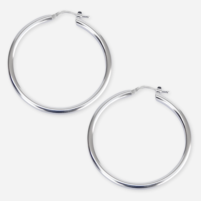 AROS DE PLARA ARGOLLAS GRUESAS 4 CM - 1