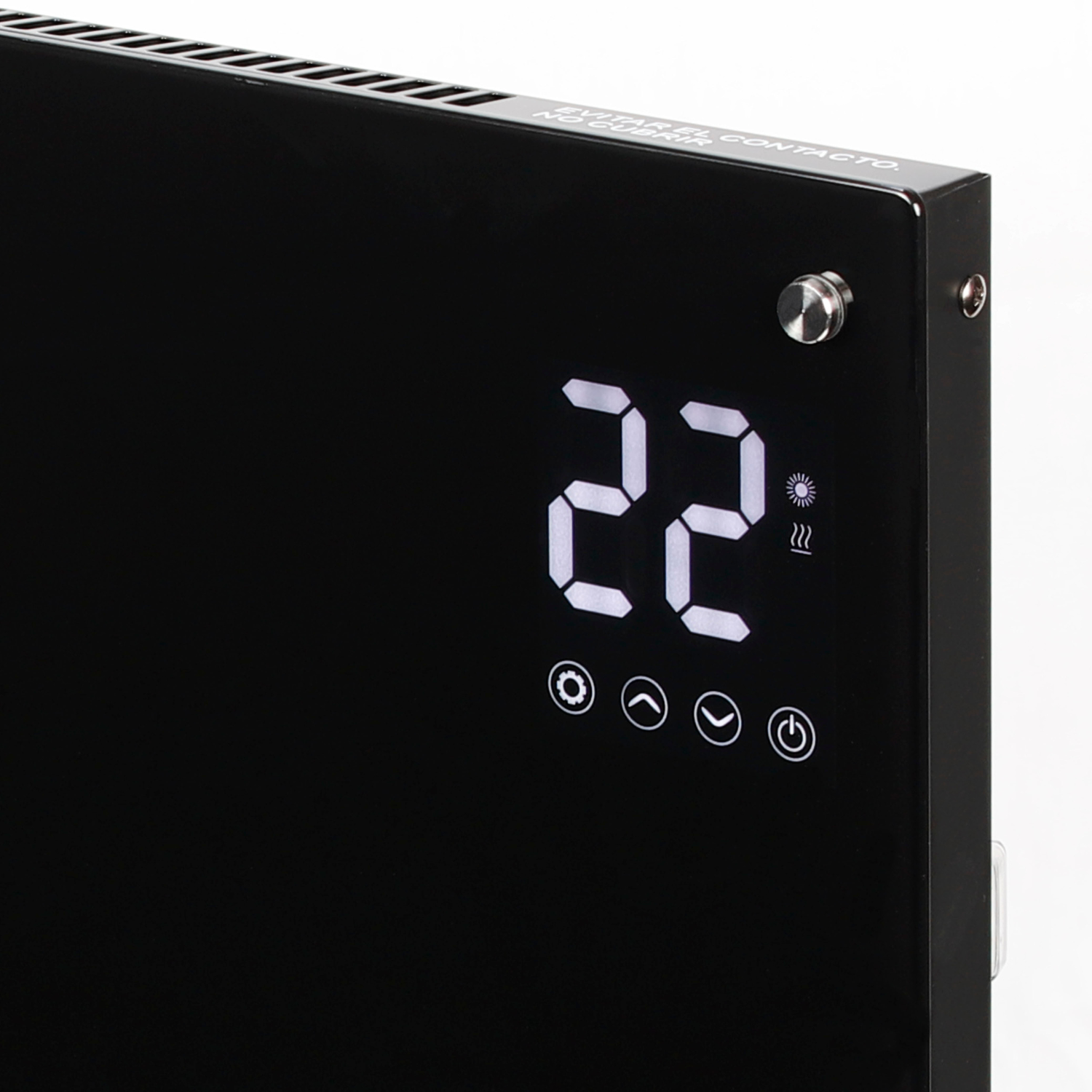 CALEFACTOR  ELÉCTRICO  MODELO MAQUI NEGRO 1500W - 5