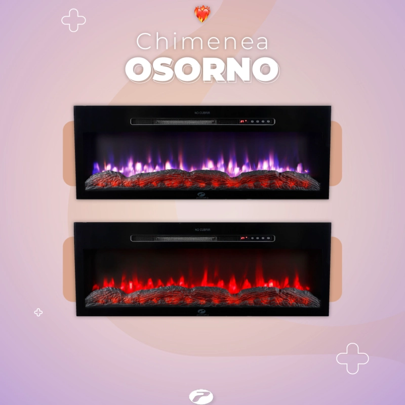 CHIMENEA ELÉCTRICA MODELO OSORNO 32' - 4