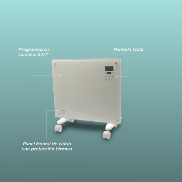 CALEFACTOR ELÉCTRICO MODELO  CANELO II 1000W PROGRAMABLE - 4