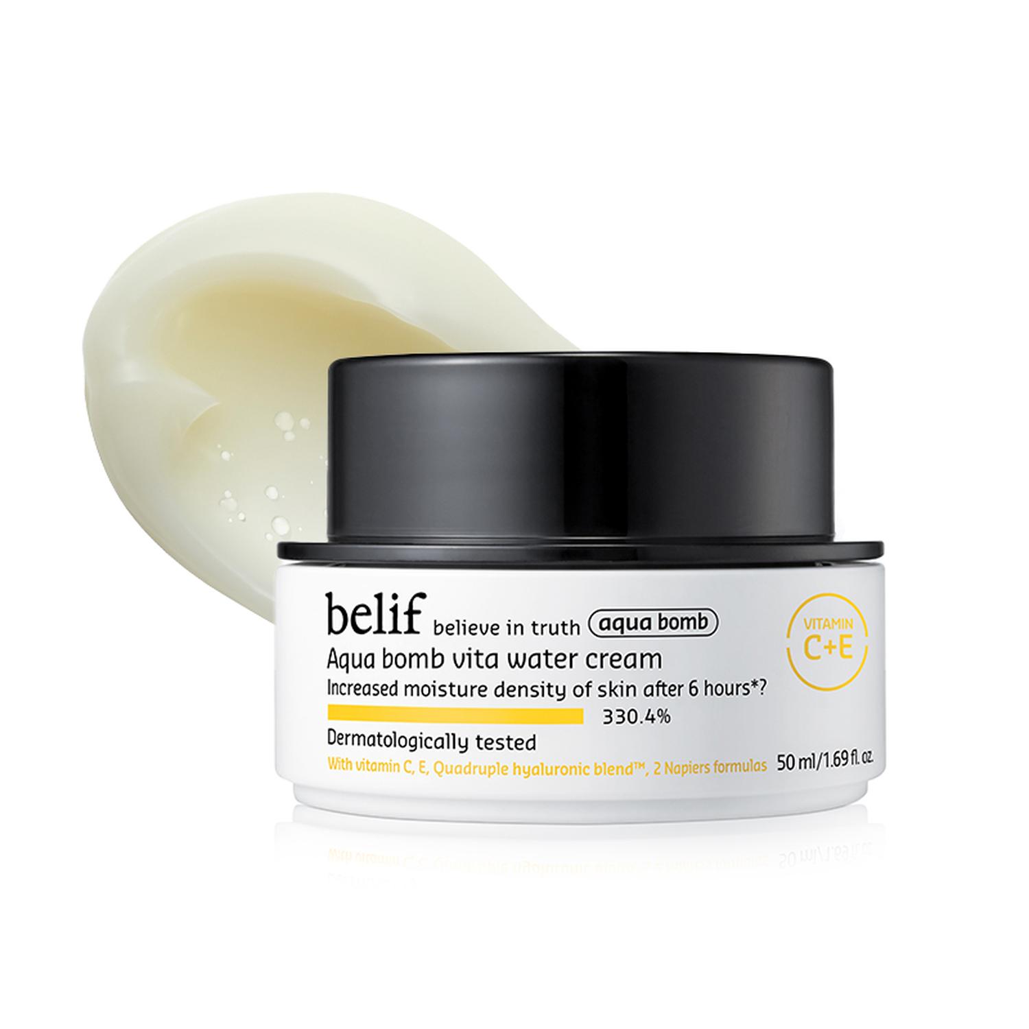 CREMA FACIAL ILUMINADORA BELIF AQUA BOMB 50 ML VITAMINA C - 1