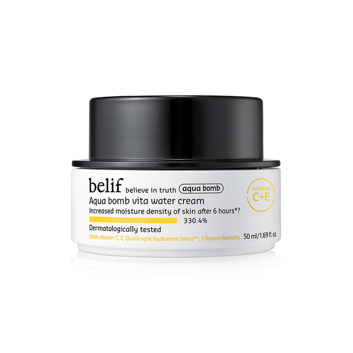 CREMA FACIAL ILUMINADORA BELIF AQUA BOMB 50 ML VITAMINA C - 5