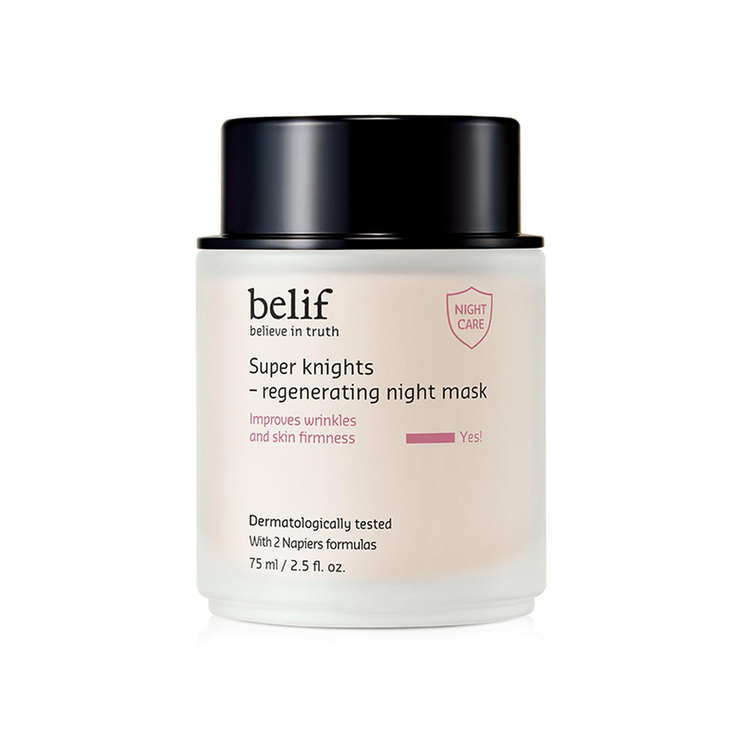 MASCARILLA FACIAL NOCTURNA BELIF ANTIEDAD REGENERADORA 75 ML - 4