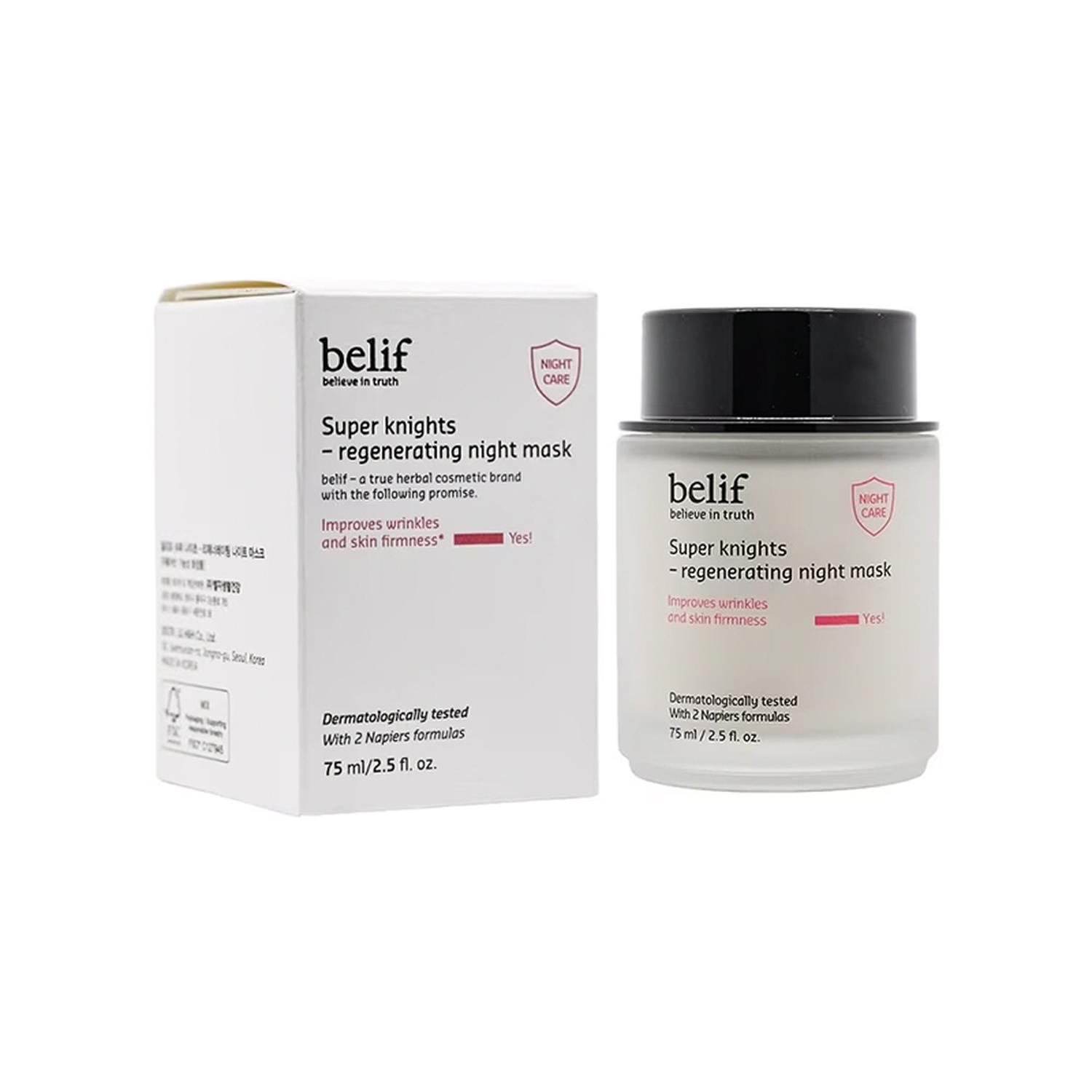 MASCARILLA FACIAL NOCTURNA BELIF ANTIEDAD REGENERADORA 75 ML - 5
