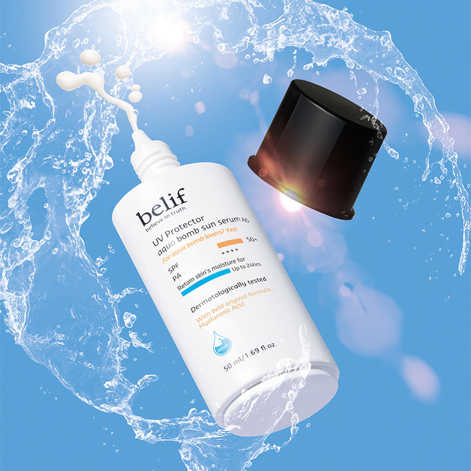 PROTECTOR SOLAR EN SE RUM BELIF AQUA BOMB SPF50+ PA++++ 50ML - 5