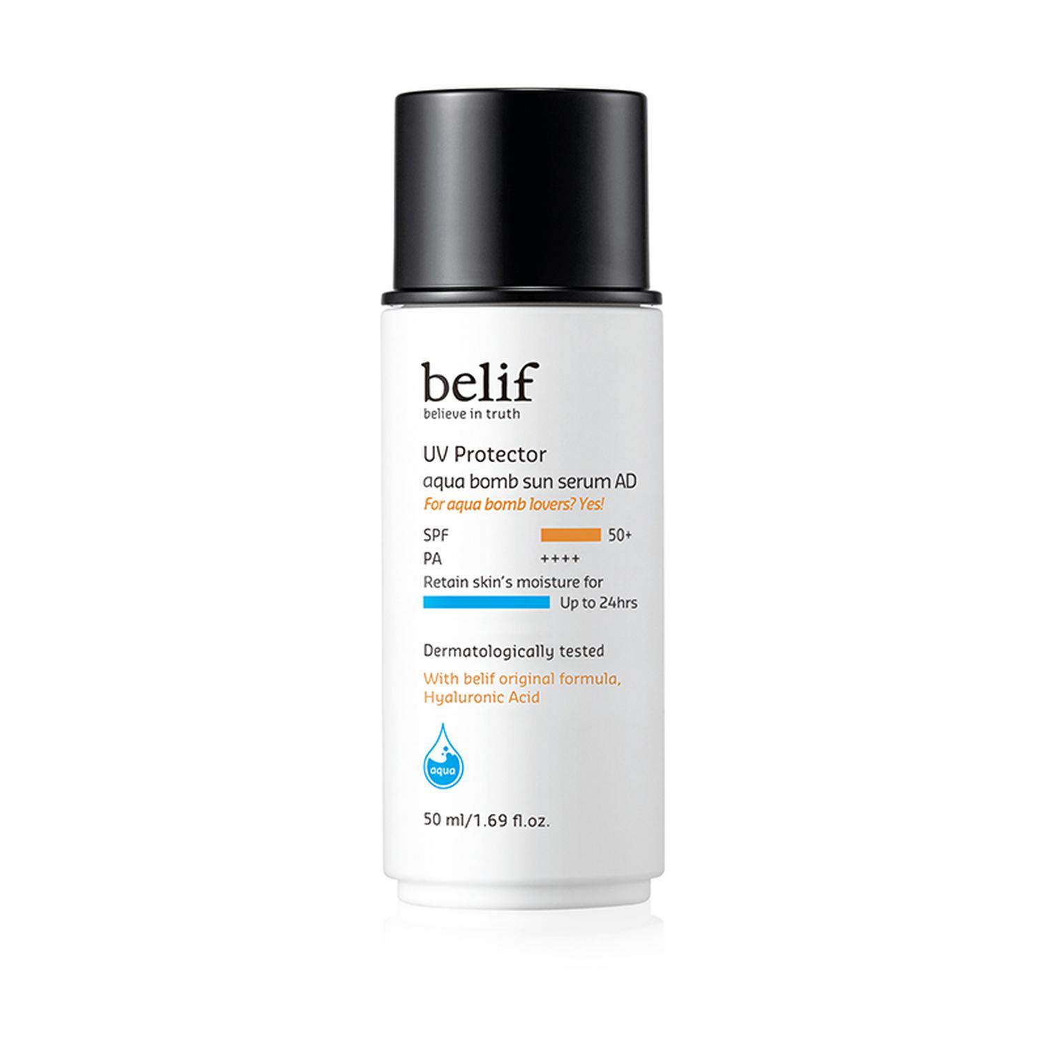 PROTECTOR SOLAR EN SE RUM BELIF AQUA BOMB SPF50+ PA++++ 50ML - 6