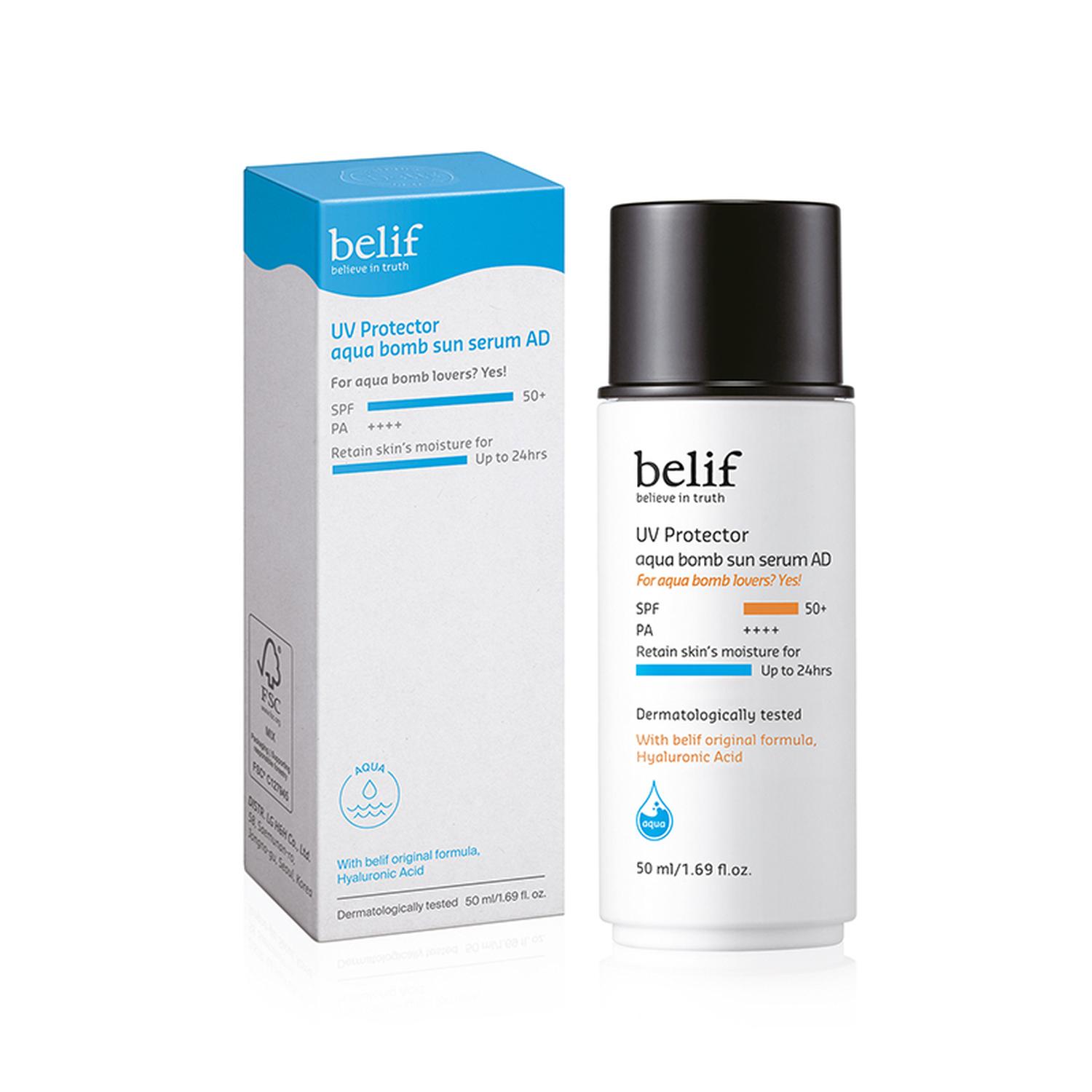 PROTECTOR SOLAR EN SE RUM BELIF AQUA BOMB SPF50+ PA++++ 50ML - 7