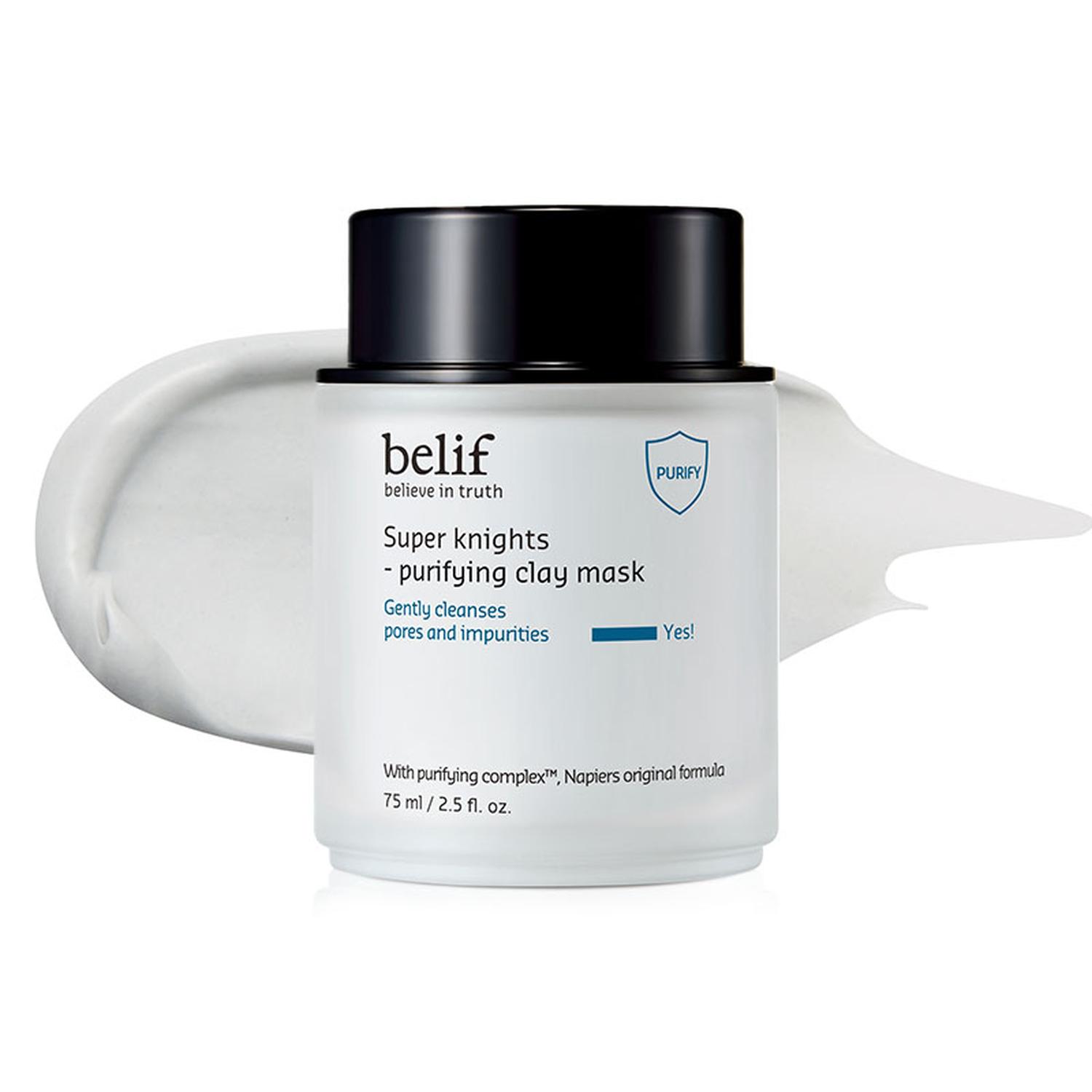 MASCARILLA FACIAL NOCTURNA BELIF PURIFICANTE DE ARCILLA 75ML - 1