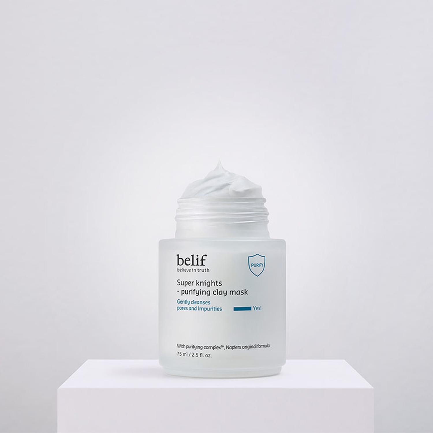 MASCARILLA FACIAL NOCTURNA BELIF PURIFICANTE DE ARCILLA 75ML - 3