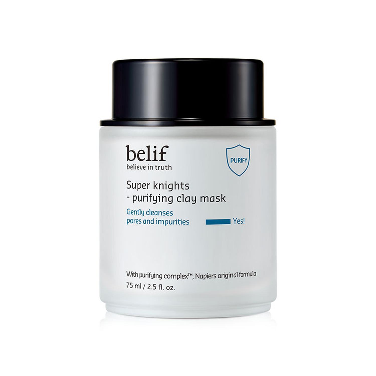 MASCARILLA FACIAL NOCTURNA BELIF PURIFICANTE DE ARCILLA 75ML - 4