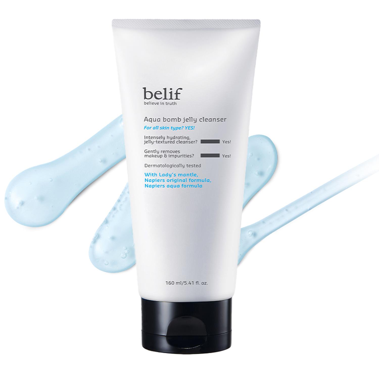 GEL LIMPIADOR FACIAL BELIF AQUA BOMB JELLY HIDRATANTE 160 ML - 1