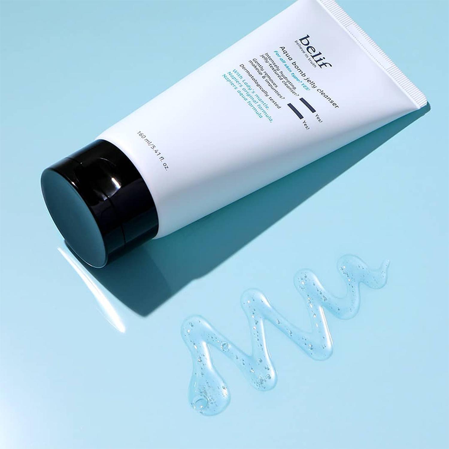 GEL LIMPIADOR FACIAL BELIF AQUA BOMB JELLY HIDRATANTE 160 ML - 2