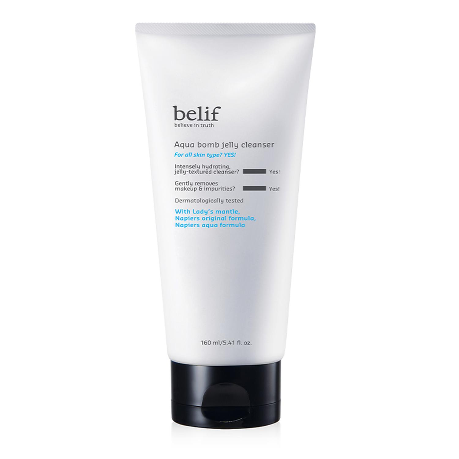 GEL LIMPIADOR FACIAL BELIF AQUA BOMB JELLY HIDRATANTE 160 ML - 4