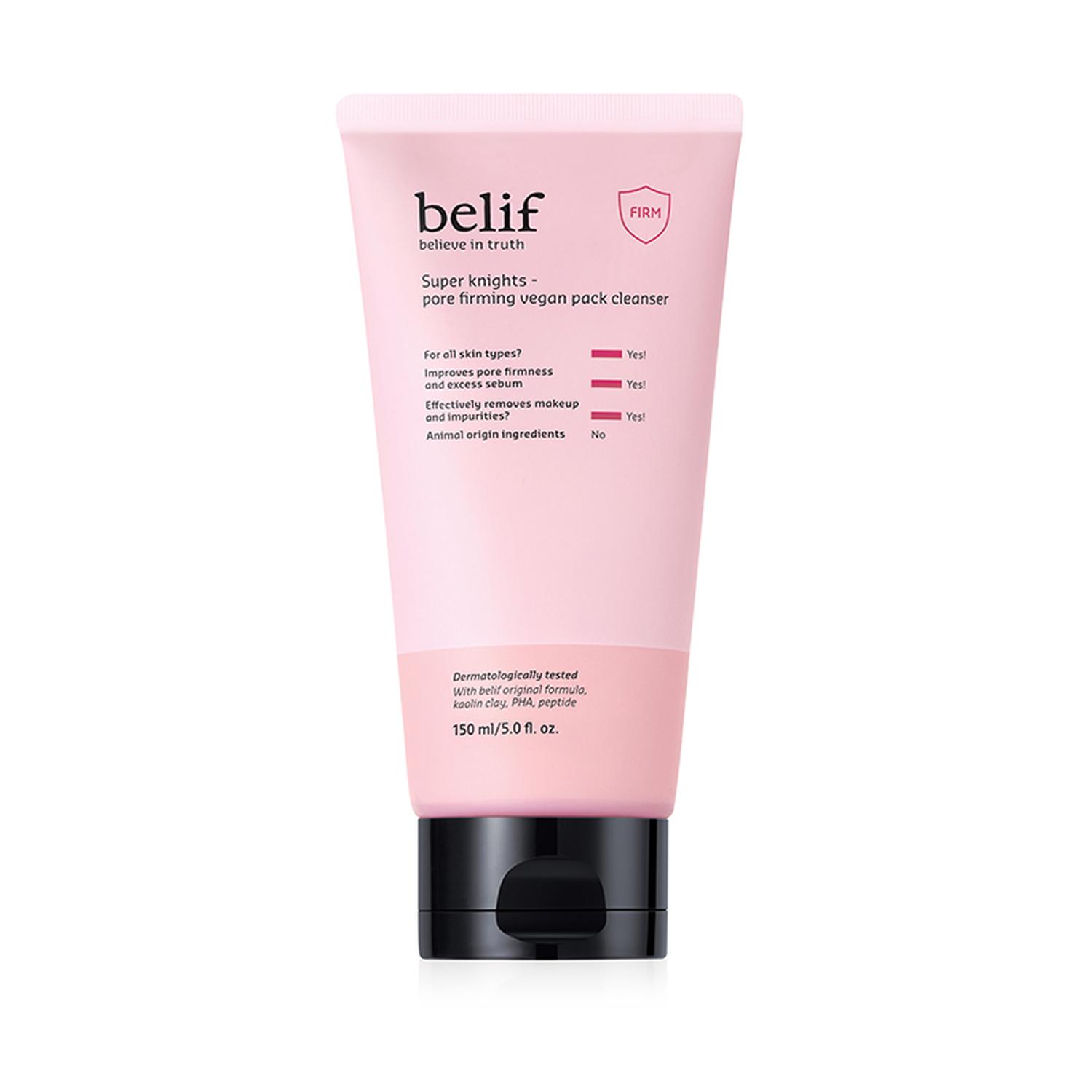 LIMPIADOR FACIAL VEGANO BELIF REFINADOR DE POROS 150ML SUPER KNIGHTS - 6