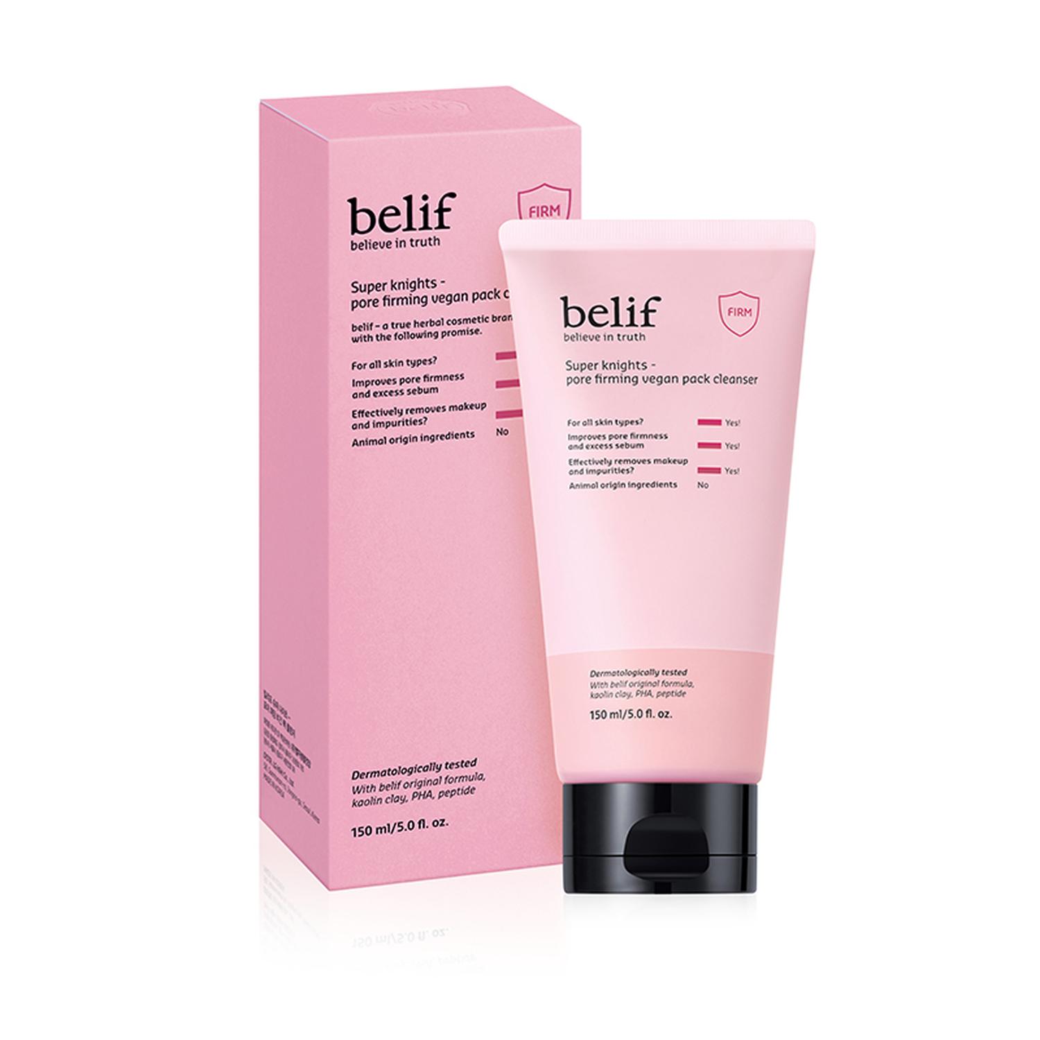 LIMPIADOR FACIAL VEGANO BELIF REFINADOR DE POROS 150ML SUPER KNIGHTS - 7