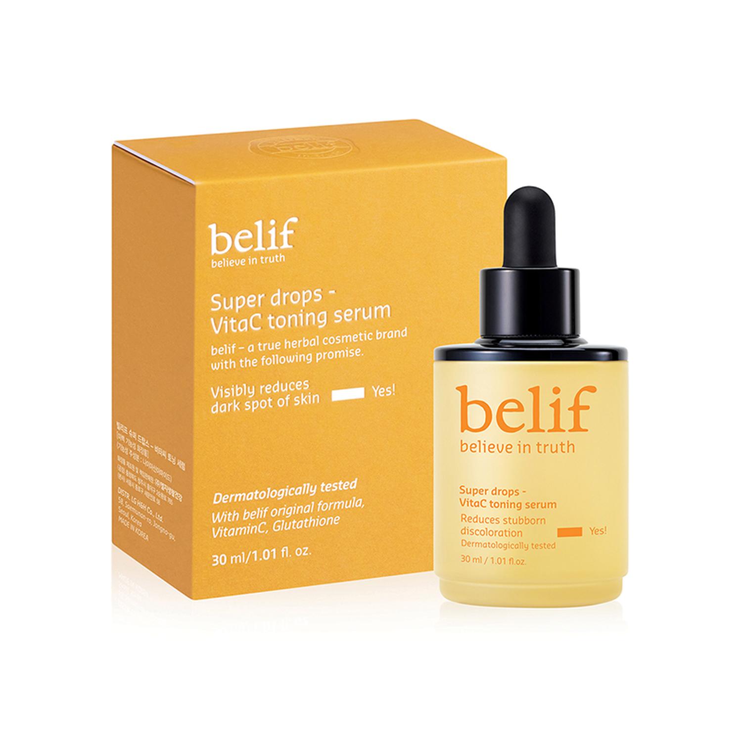 SERUM FACIAL ILUMINADOR BELIF SUPER DROPS VITAMINA C 30 ML - 6