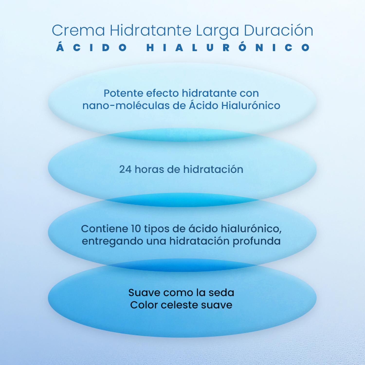 CREMA HIDRATANTE ANTIEDAD AMPLEN ACIDO HIALURONICO 60ML - 3