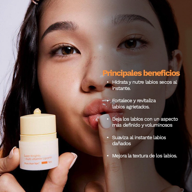 BALSAMO LABIAL LIPCERIN MULTIVITAMINICO BELIF SUPER KNIGHTS - 4