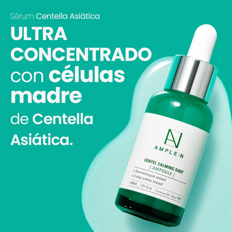 SERUM REAFIRMANTE MULTI-BENEFICIOS AMPLEN CENTELLA ASIATICA 30ML - 3