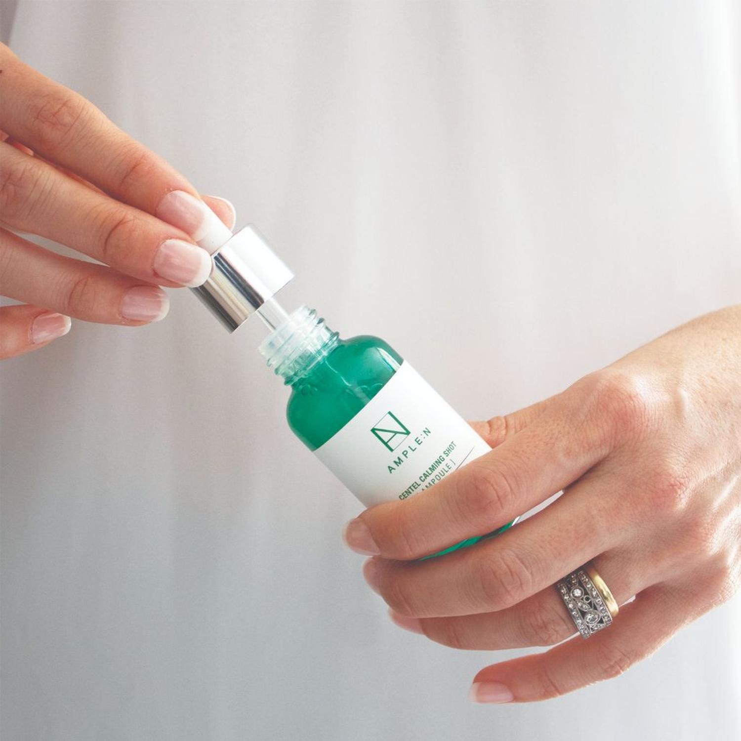 SERUM REAFIRMANTE MULTI-BENEFICIOS AMPLEN CENTELLA ASIATICA 30ML - 6