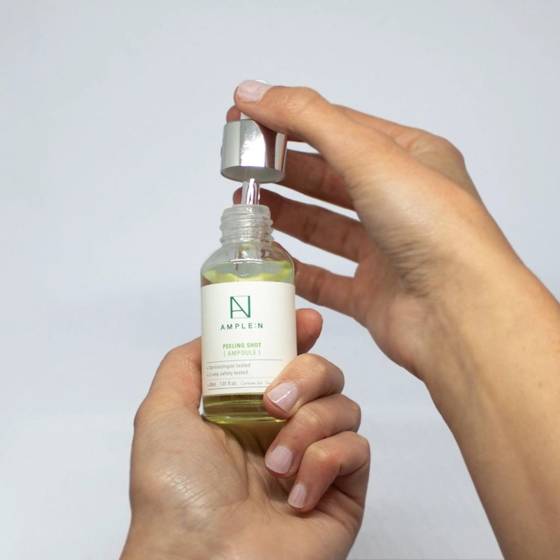 SERUM FACIAL EXFOLIANTE PEELING AMPLEN DE AHA, BHA, PHA 30ML - 5