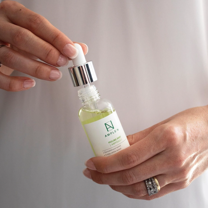 SERUM FACIAL EXFOLIANTE PEELING AMPLEN DE AHA, BHA, PHA 30ML - 7