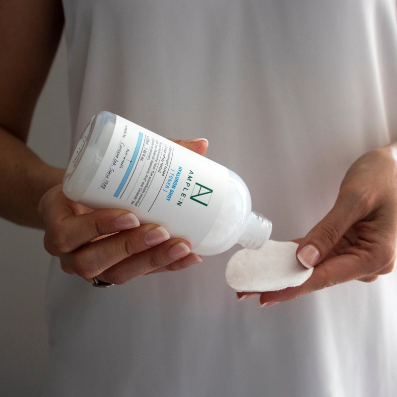 TONICO FACIAL HIDRATANTE AMPLEN ACIDO HIALURONICO 220ML - 6