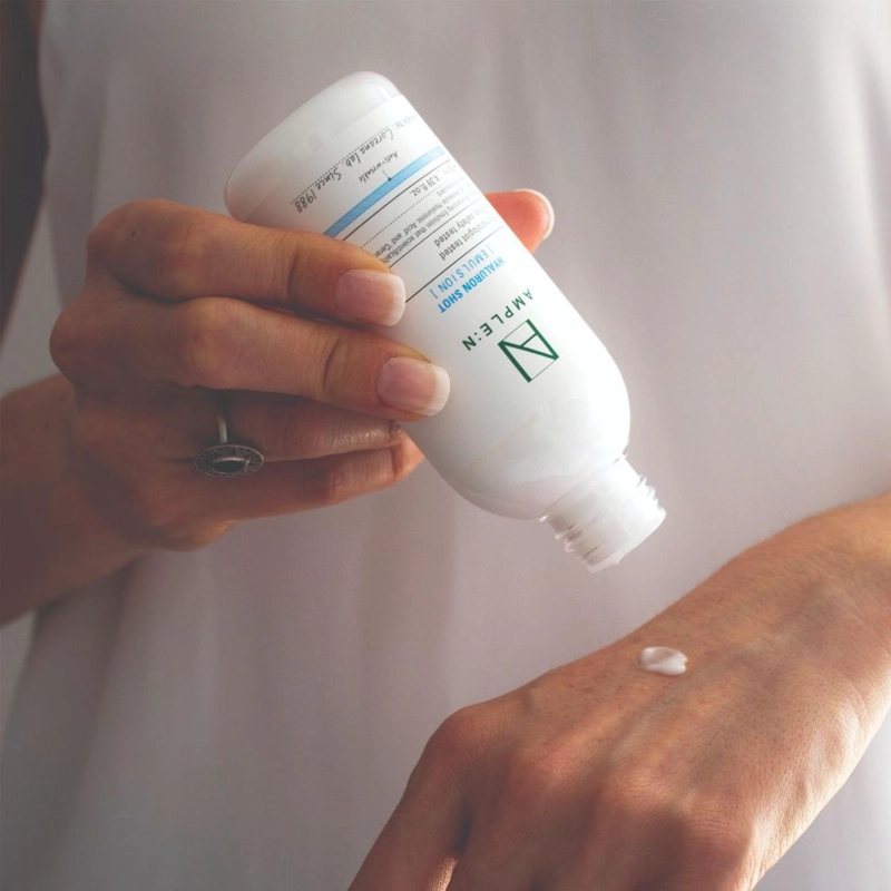 CREMA FACIAL FLUIDA HIDRATANTE AMPLEN ACIDO HIALURONICO 130ML - 5