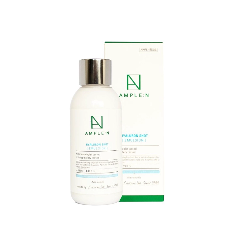 CREMA FACIAL FLUIDA HIDRATANTE AMPLEN ACIDO HIALURONICO 130ML - 8