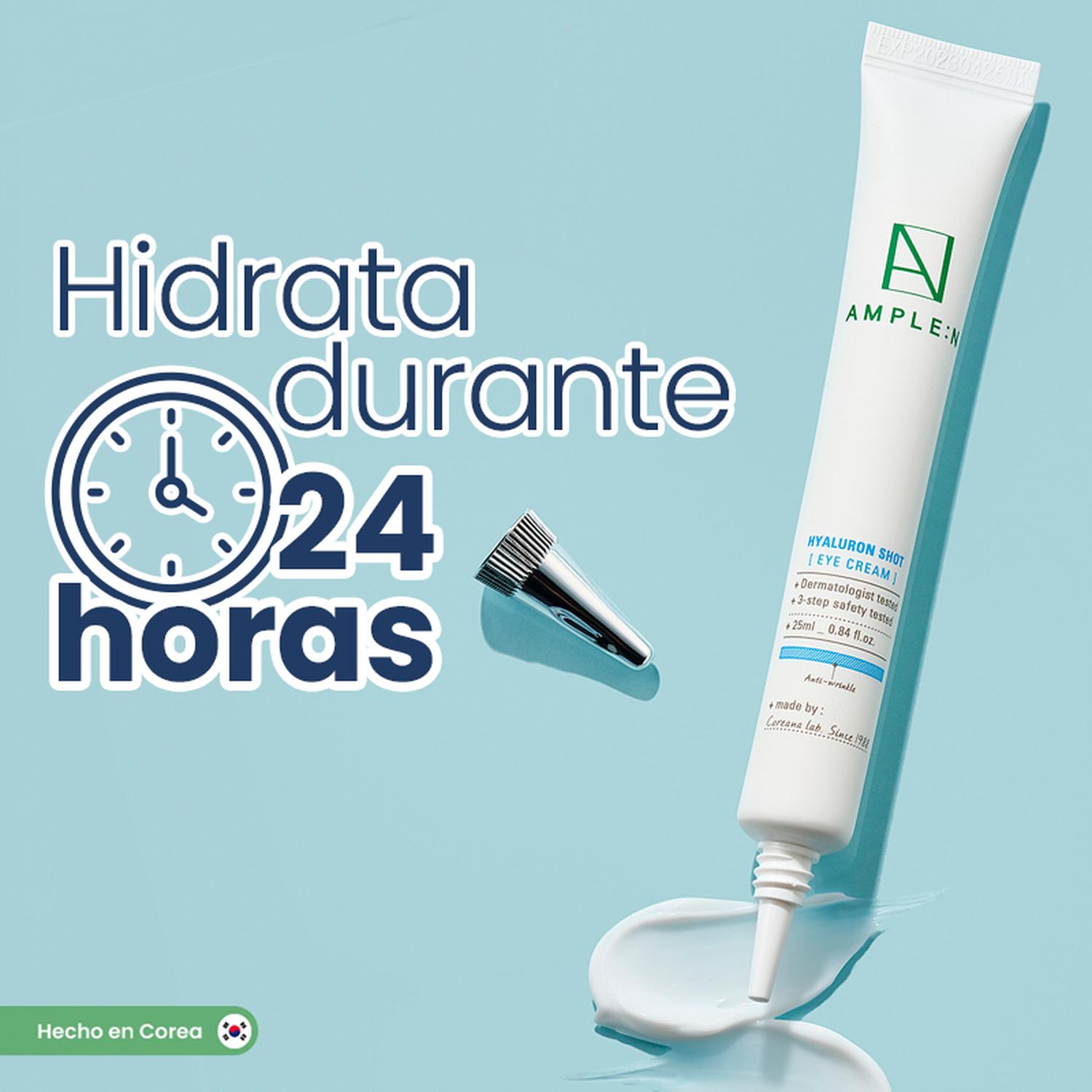 CREMA CONTORNO OJOS ANTIEDAD AMPLEN ACIDO HIALURONICO 25 ML - 5