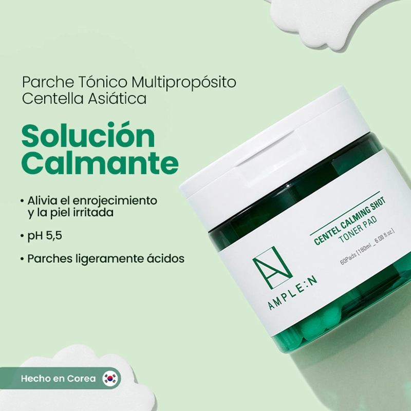 PARCHE TONICO MULTIPROPOSITO AMPLEN CENTELLA ASIATICA 180ML - 4