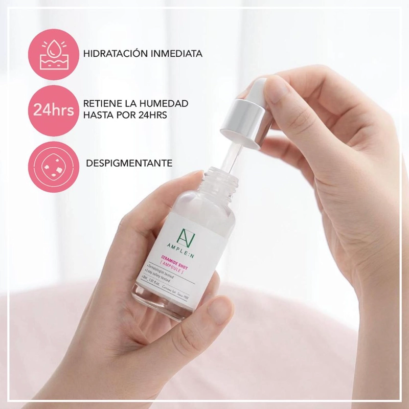 SERUM FACIAL HIDRATANTE INTENSO AMPLEN CERAMIDAS 30ML - 4