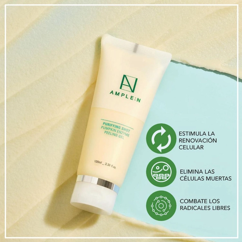 EXFOLIANTE FACIAL AMPLEN CALABAZA 100 ML - 3
