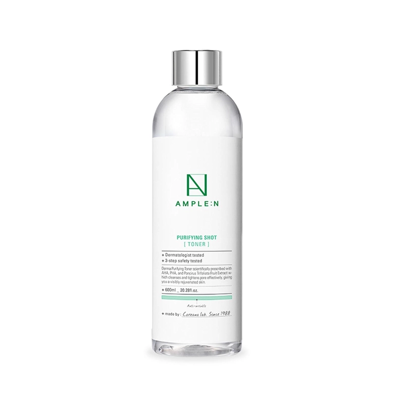 TONICO FACIAL ASTRINGENTE AMPLEN  AHA Y PHA 600ML - 1