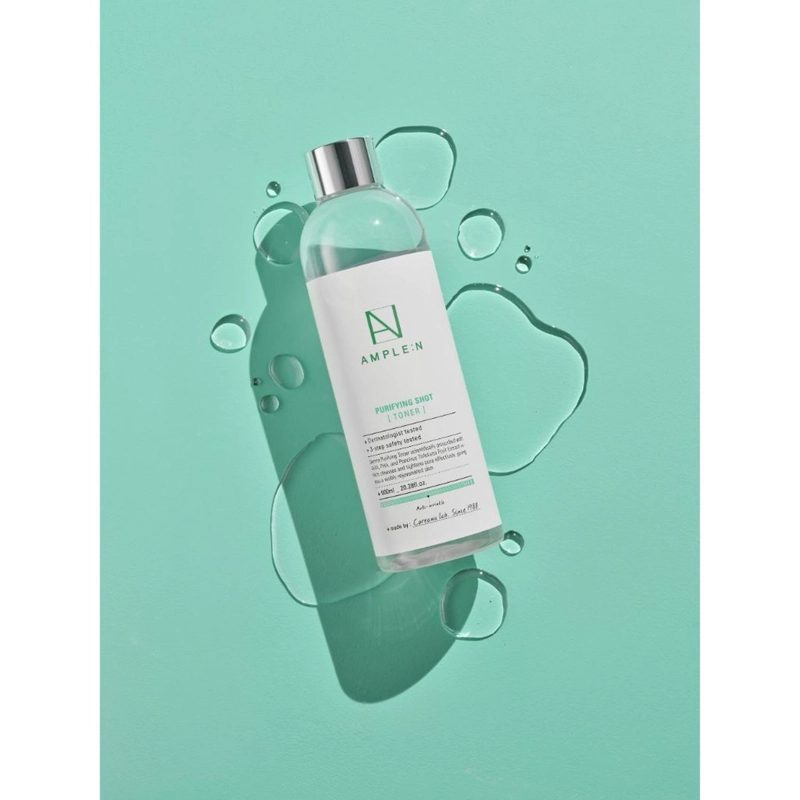 TONICO FACIAL ASTRINGENTE AMPLEN  AHA Y PHA 600ML - 4