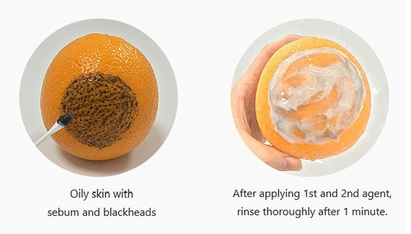 MASCARILLA PEELING BIFASICA VITAMINA C Y OXIGENO AMPLEN - 7