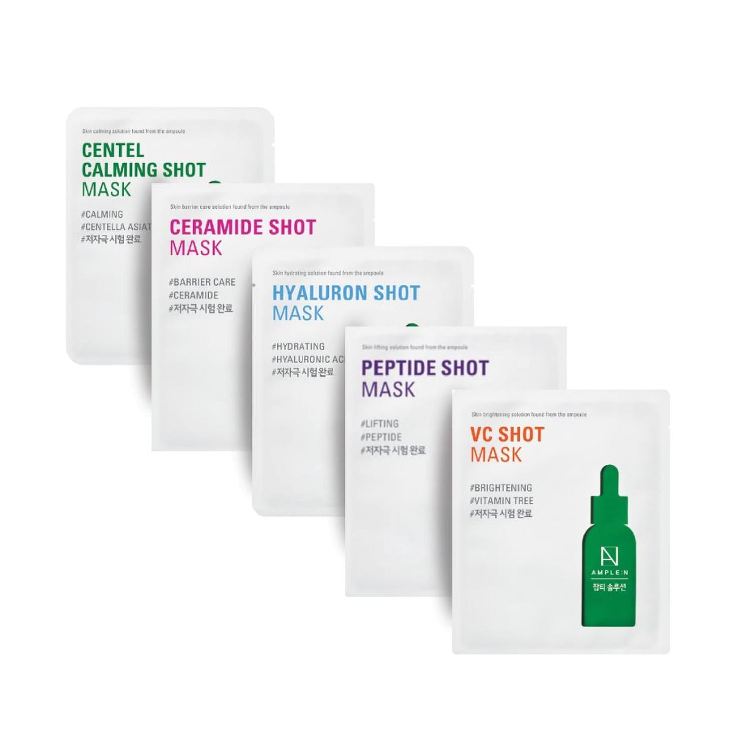 MASCARILLA FACIAL CALMANTE AMPLEN CENTELLA ASIATICA - 6