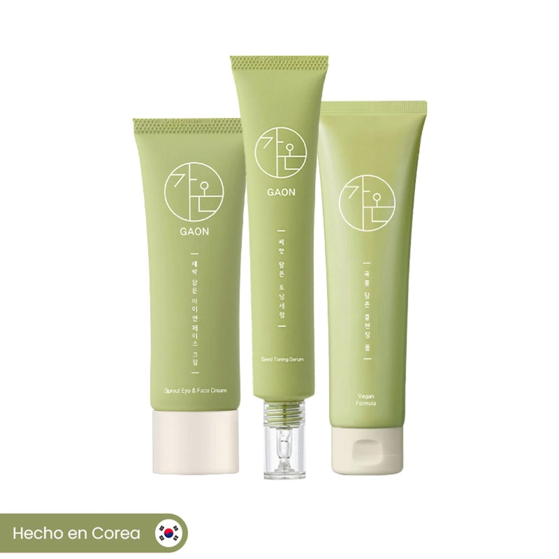 SET COREANO REGALABLE RUTINA COMPLETA FACIAL GAON VEGANA - 6